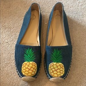 C Wonder Pineapple Slip-On Espadrilles